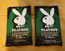 PLAYBOY 1995 CENTERFOLD TWO FACTORY SEALED MAY PACKETS TRADING CARDS
