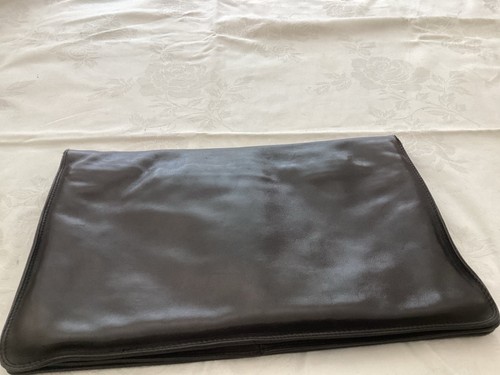 Enny leather clutch bag - leather,