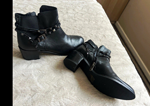 Noda black leather - noda, ankle
