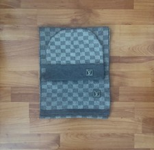 LV beanie scarf set