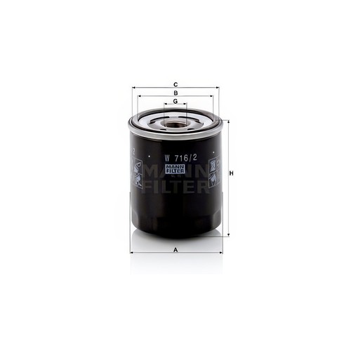 Mann w716 oil - mann,