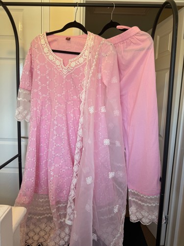 Baby pink anarkali - pink,