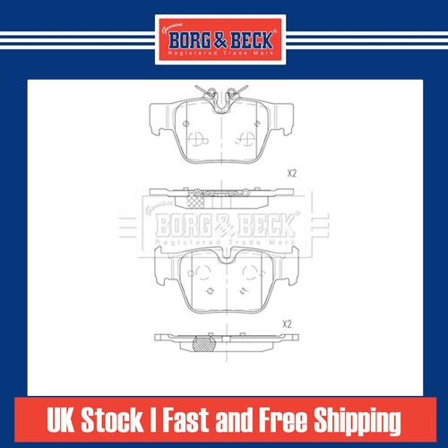 Brake pads set for mini - mini, jcw