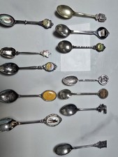 12 Spoon Collection Silver Plated