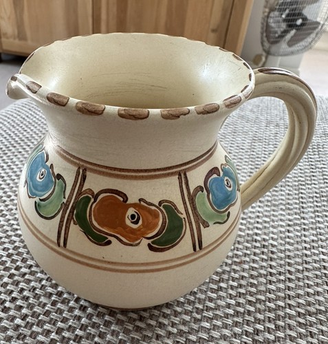 Honiton pottery devon jug - honiton,