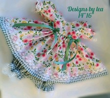 DOLLS CLOTHES DRESS  PANTS 16"