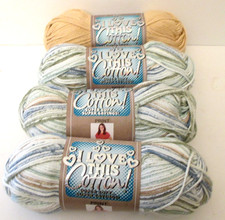 LOT of 4 I LOVE THIS YARN 4