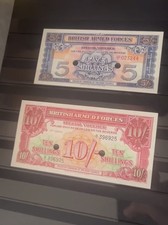 Rare British Armed Forces Ten