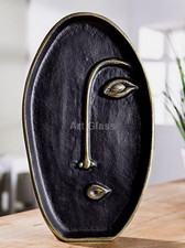 HUGE 35cm Italian Salvador Dali Style Tribute Art Aluminium Abstract Vase Superb