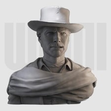 1/10 Resin Cowboy Western Bust Figure Model Kit Fan Art Unpainted DIY GK 332