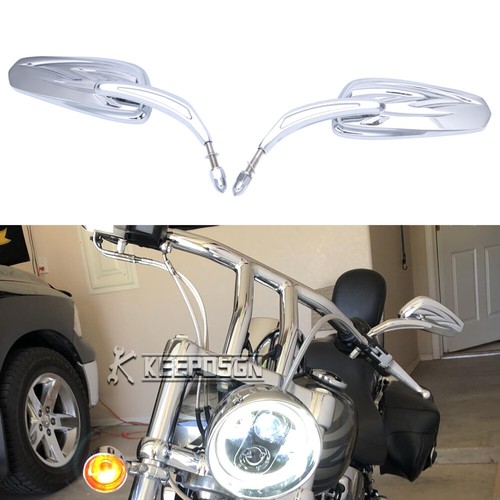Pair side mirrors - side, rearview
