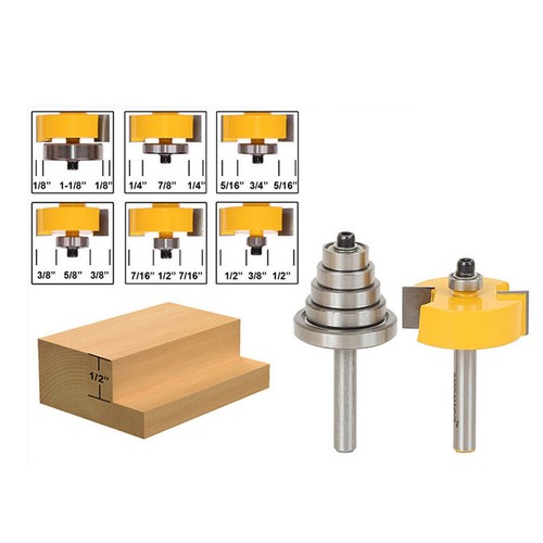 8mmshank rabbet router - 8mmshank,
