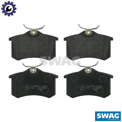 Brake pad set disc - pad,