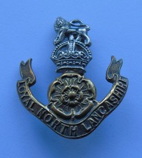 British Army Loyal North Lancashire Regiment Cap Badge