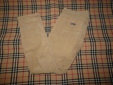 Lois Sierra Cords Men's W38 L34 Thin Corduroy  Tan Brown Made in Spain