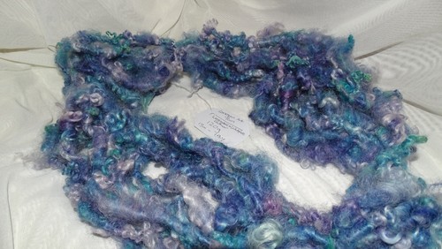 Lockspun art yarn 120g - ., bulky