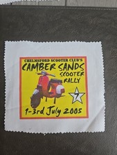 Camber Sands Scooter Rally Patch 2005 Not Paddy Smith Vespa Lambretta Mod