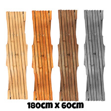 Garden gardeners dark wood - 3x,