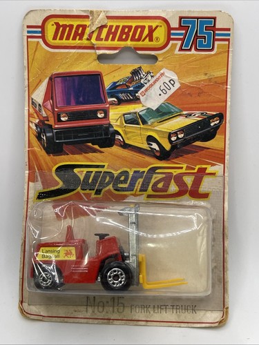 Matchbox fork lift - matchbox,