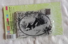 Stampendous Snowy Postcard