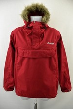 BERGANS OF NORWAY Mens Jacket Nordmarka Hooded Red Outdoor Coat size S
