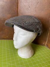 Men's Checkered  Matalan Wool Blend Flat Cap Size M/L