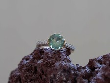 Tuscon Green Fluorite & White