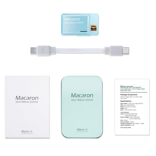Ibasso usb dac amp macaron - jr,
