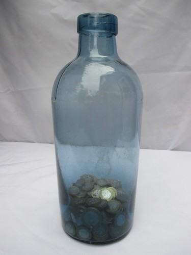 1900 large glass - glass, bottle