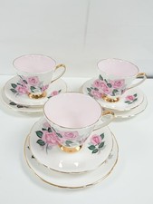 Old Royal Bone China Pink Rose