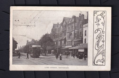 Printed postcard lord street - printed,