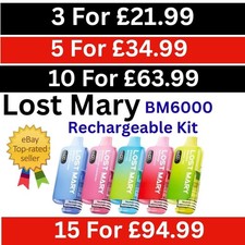 Lost Mary BM6000 Rechargeable