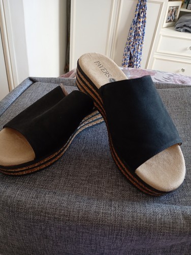 Pavers ladies wedge sandals - ladies,