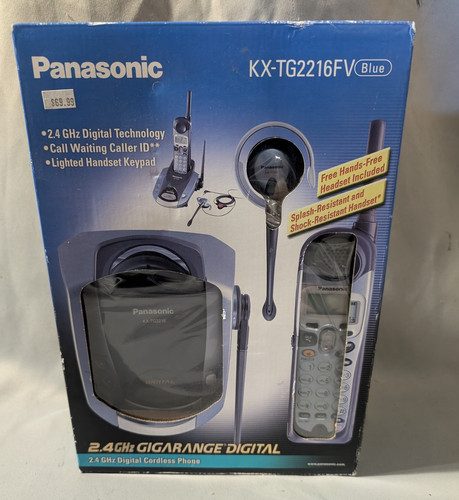 Panasonic tg2216fv blue - kx-tg2216fv,