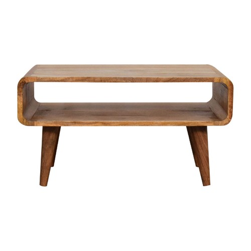Open oak stand media unit - tv,