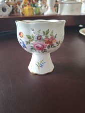Minton Marlow English Bone China Mini Posie Vase 8cm Vintage Floral