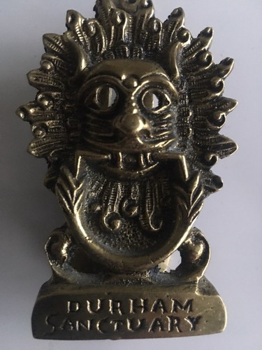 Brass door knocker durham - knocker,
