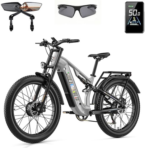 Bike fat tyre electric - 26'',