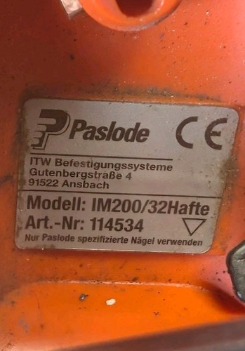 Paslode im200 32hafte - im200/32hafte, cordless