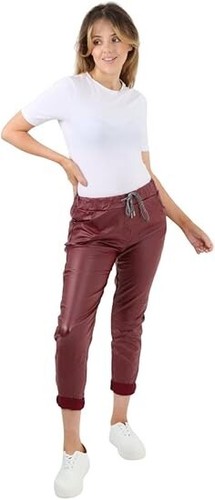 Womens wet look magic trouser - wet,