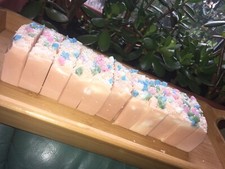 WHOLESALE HANDMADE Gentle Vanilla Soap 1 Kilo Loaf
