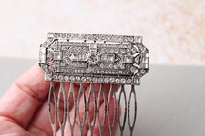 Art deco hair comb - , vintage