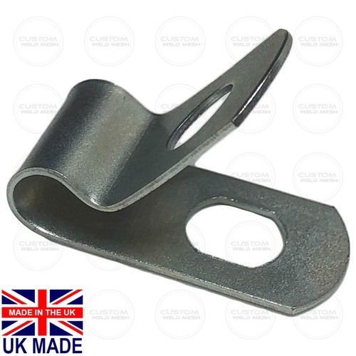 Wire mesh clip galvanised - wire,