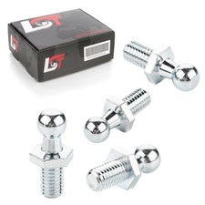4x Ball head screw M8 threaded