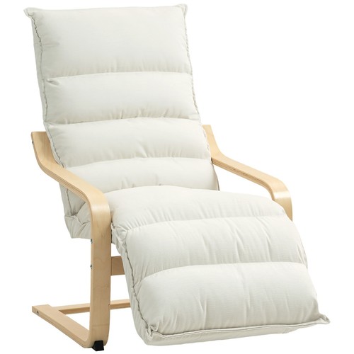 Curved wooden rocking - wooden, chair