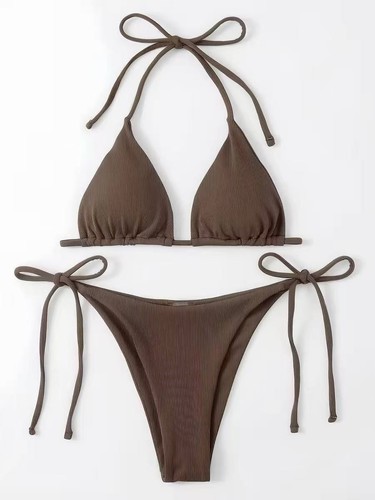 Ribbed tie triangle - tie,
