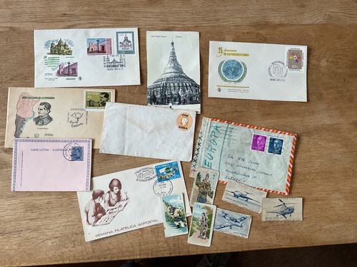 Postal covers and - , cigarette