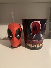 Deadpool and Wolverine Odeon Exclusive Popcorn Bucket Tin and Cup Set