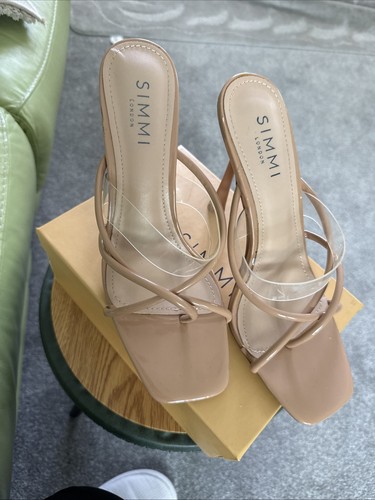 Simmi nude stiletto sandal - simmi,
