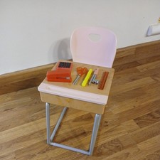 Our Generation Doll light pink SCHOOL DESK & Stationary Accessories 